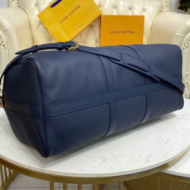 Louis Vuitton KEEPALL BANDOULIERE 50 M45975 blue