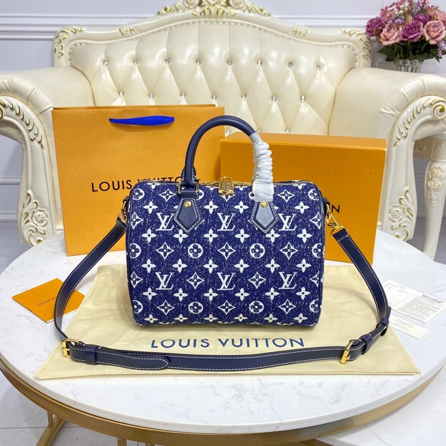 Louis Vuitton Monogram denim M59609 blue