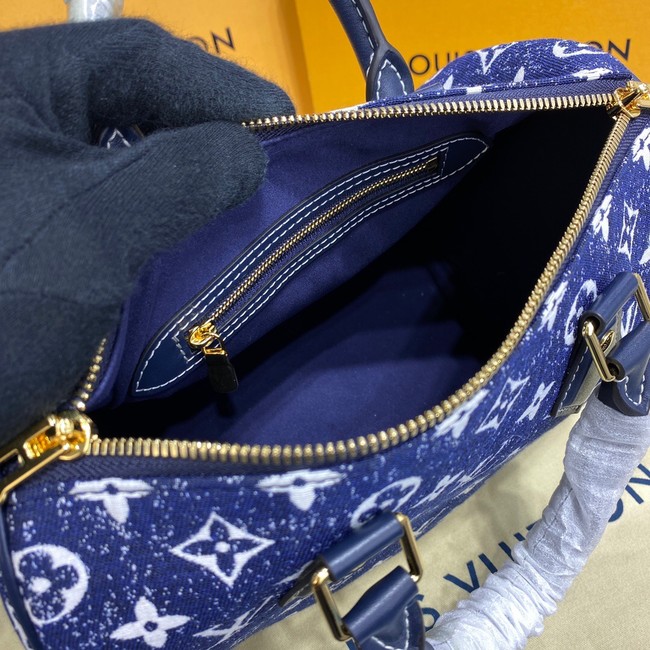 Louis Vuitton Monogram denim M59609 blue