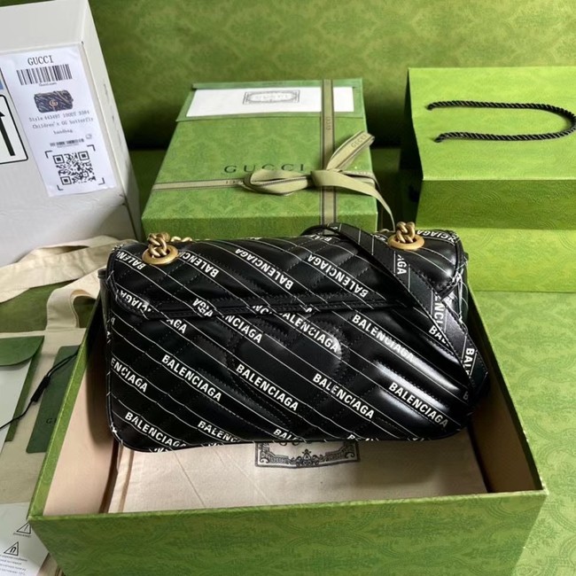 Gucci The Hacker Project small GG Marmont bag ‎443497 black