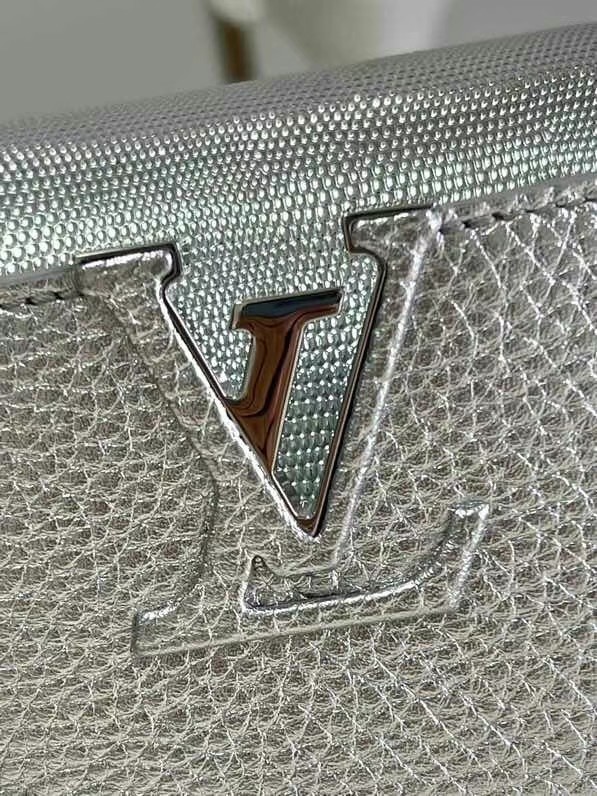 Louis Vuitton CAPUCINES MINI M80239 silver