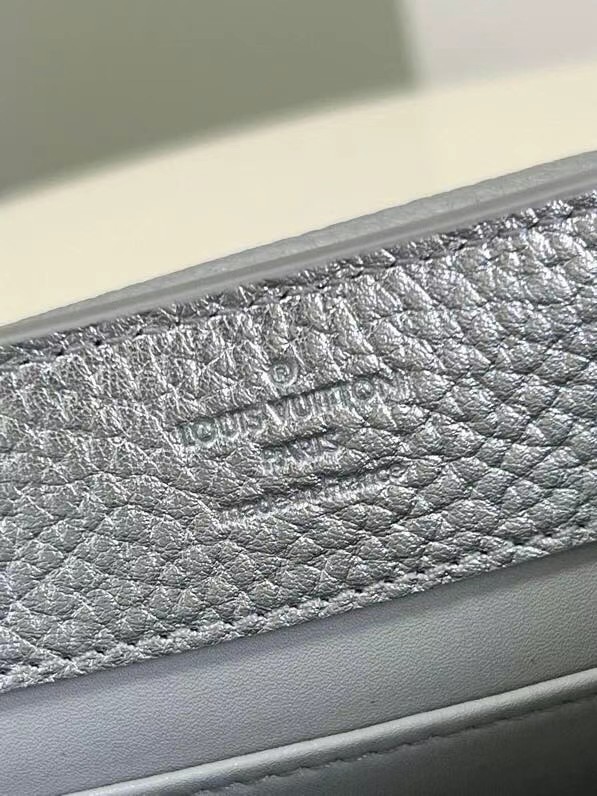 Louis Vuitton CAPUCINES MINI M80239 silver