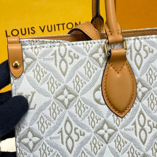 Louis Vuitton ONTHEGO MM M59614 Ecru & Caramel