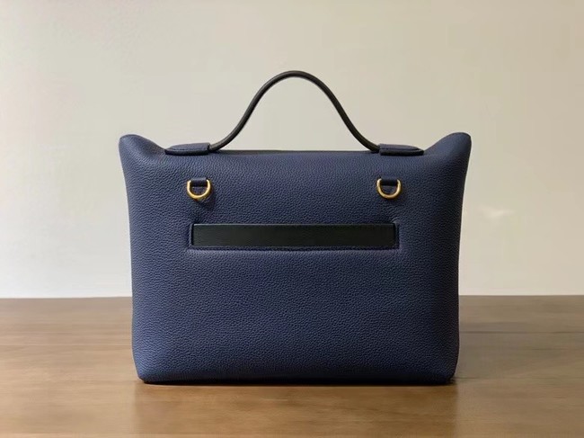 Hermes Kelly Original togo Leather Tote Bag H2424 royal blue