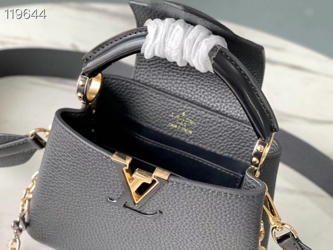 Louis Vuitton CAPUCINES MINI M59065 black