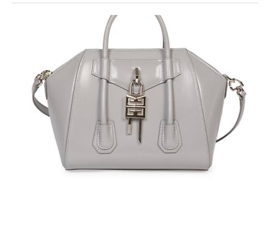 Givenchy Grained Original Calfskin Small Antigona Bag BB0512 Gray