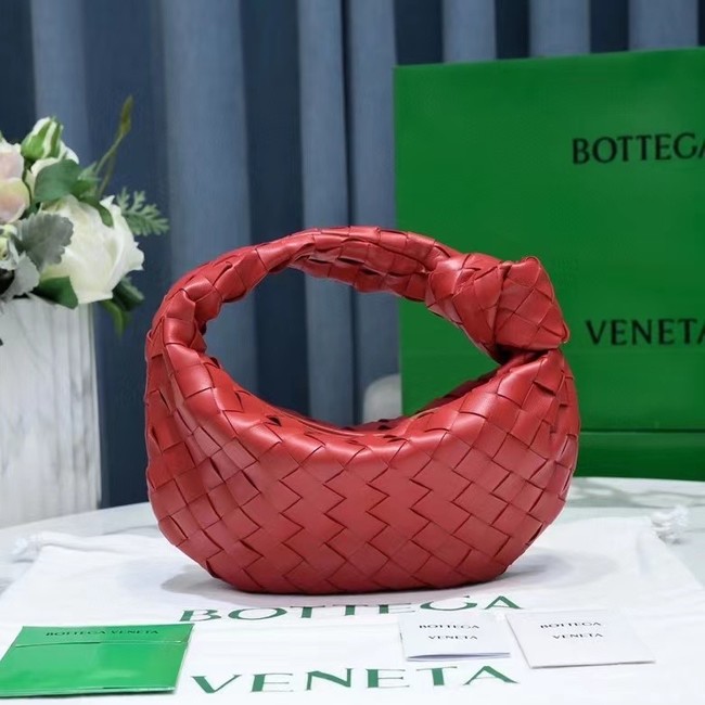 Bottega Veneta MINI JODIE 651876 DARK RED