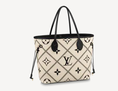 Louis Vuitton NEVERFULL MM M46040 Creme Beige