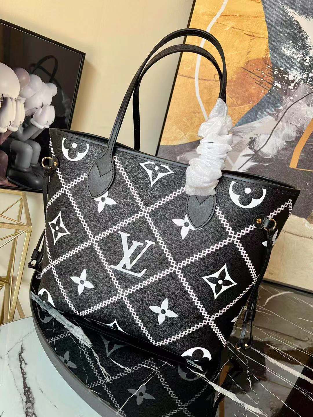 Louis Vuitton NEVERFULL MM M46040 black