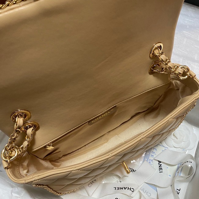 Chanel SMALL FLAP BAG AS1672 apricot