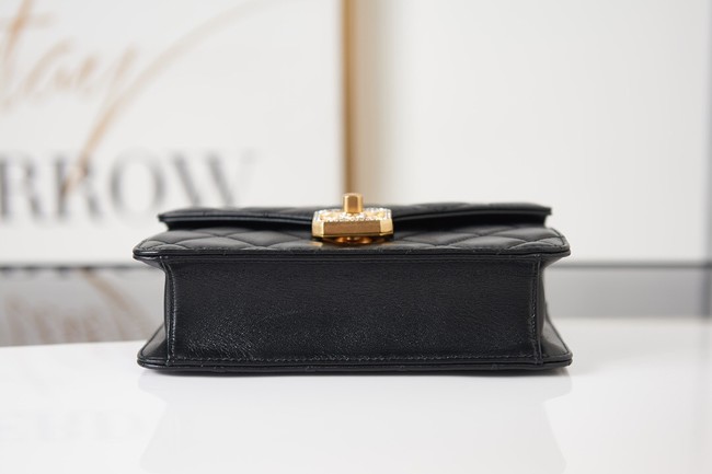 Chanel SMALL FLAP BAG AS2840 BLACK