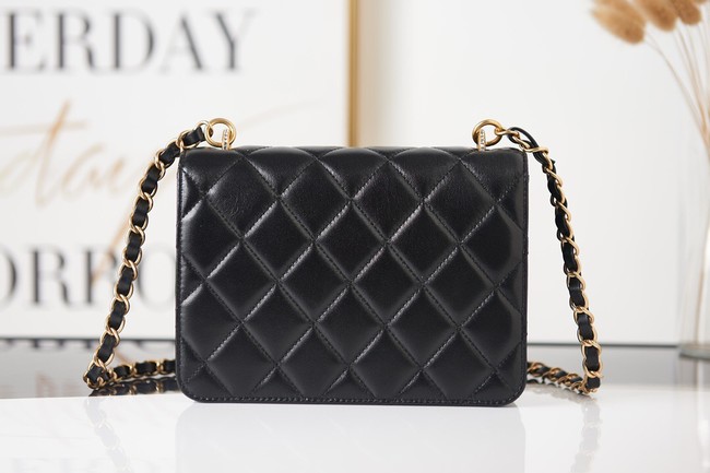 Chanel SMALL FLAP BAG AS2840 BLACK