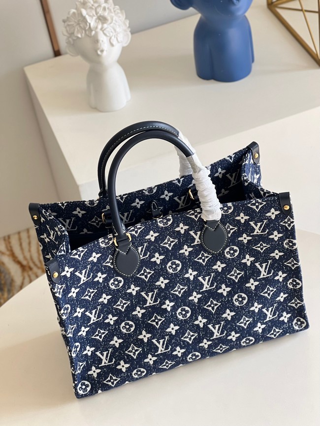 Louis Vuitton ONTHEGO MM M59608 Navy Blue