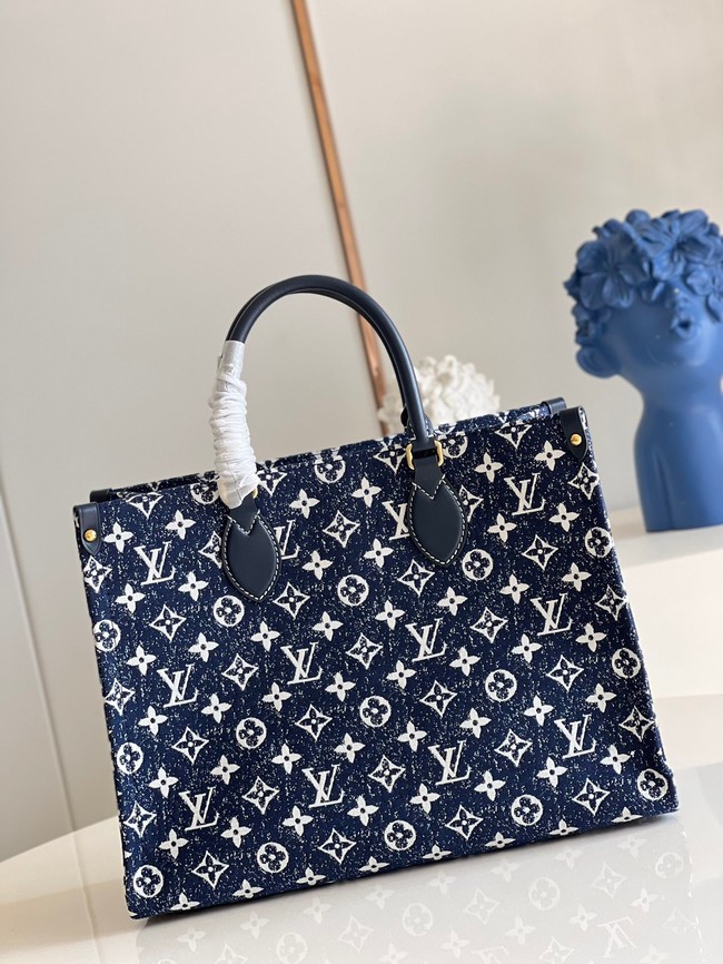 Louis Vuitton ONTHEGO MM M59608 Navy Blue