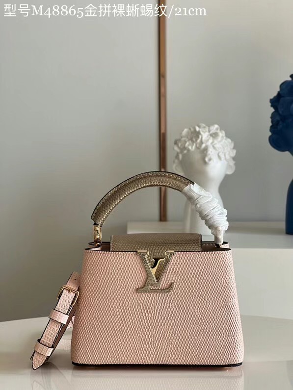 Louis Vuitton CAPUCINES MINI M59268 light pink