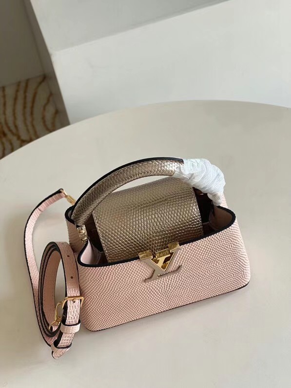 Louis Vuitton CAPUCINES MINI M59268 light pink