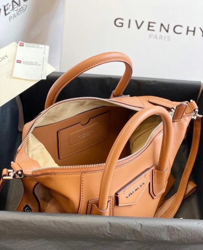 GIVENCHY Original Leather Shoulder Bag 63188 brown