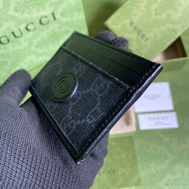 Gucci Card case with Interlocking G 673002 black