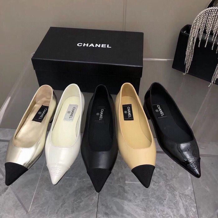 Chanel shoes CH00067 Heel Hight 2.5CM