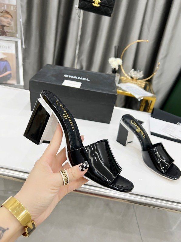 Chanel shoes CH00123 Heel Hight 8.5CM