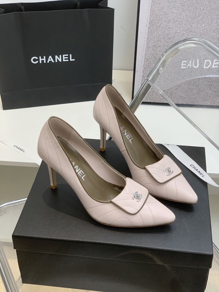 Chanel shoes CH00139 Heel Hight 1CM/8CM