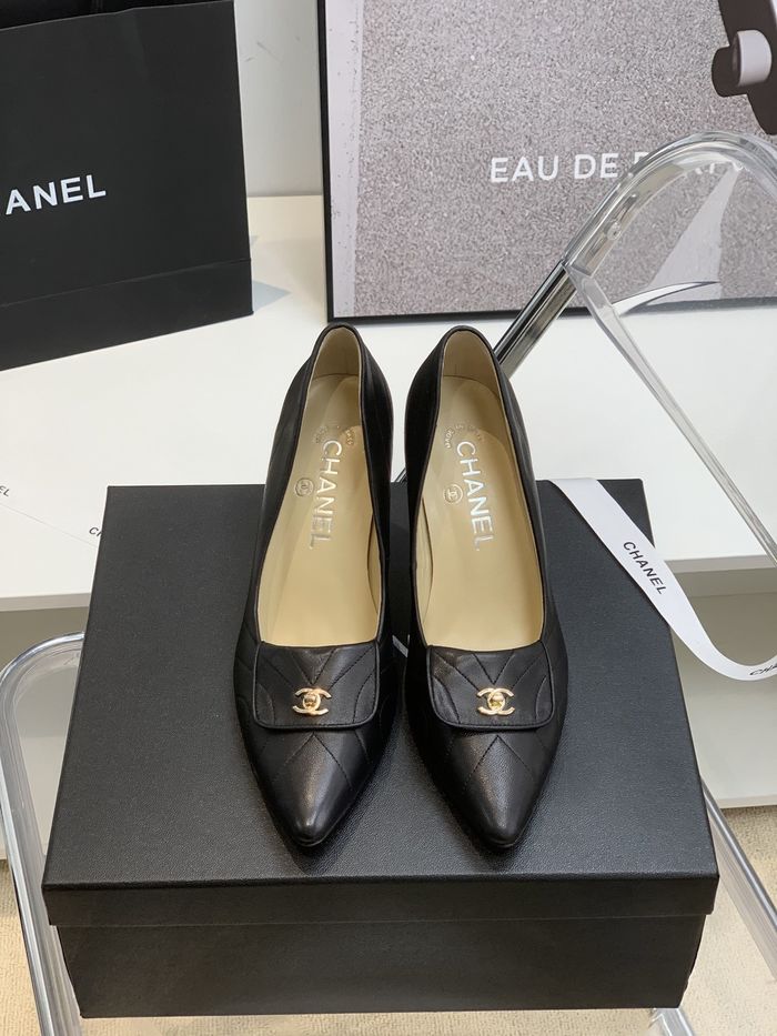 Chanel shoes CH00141 Heel Hight 1CM/8CM