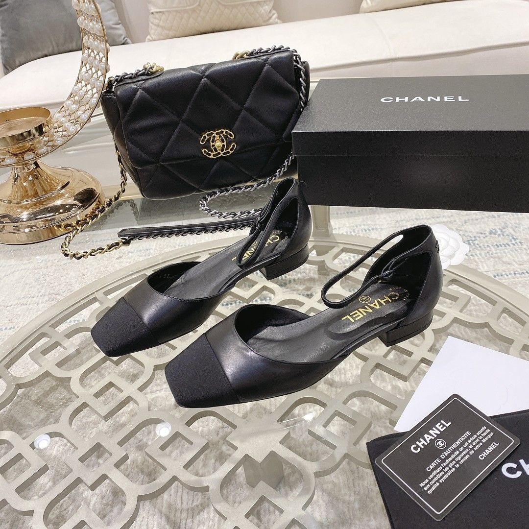 Chanel shoes CH00189 Heel Hight 2.5CM