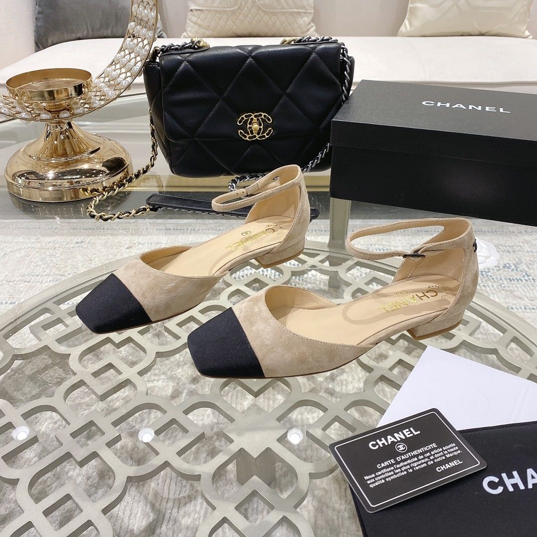 Chanel shoes CH00192 Heel Hight 2.5CM