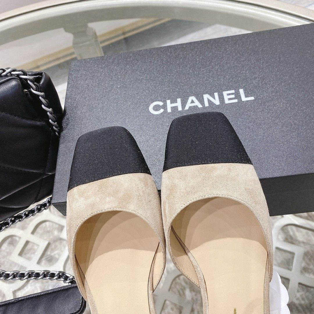 Chanel shoes CH00192 Heel Hight 2.5CM