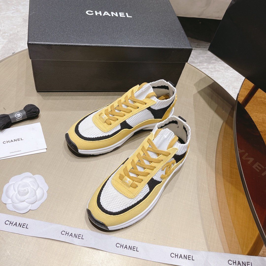 Chanel shoes CH00198 Yellow