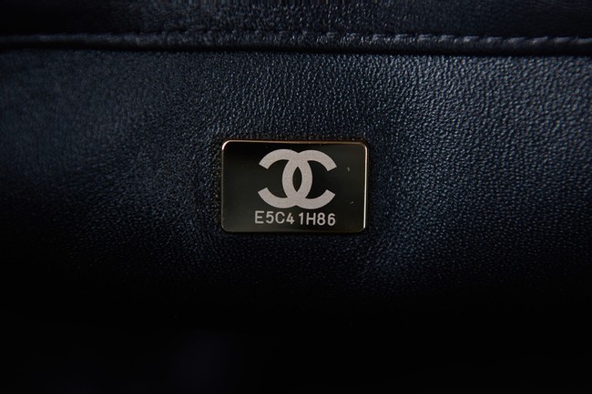 Chanel Flap Lambskin mini Shoulder Bag AS3113 black