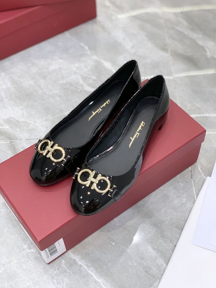 Ferragamo shoes FR00001 Heel 1CM