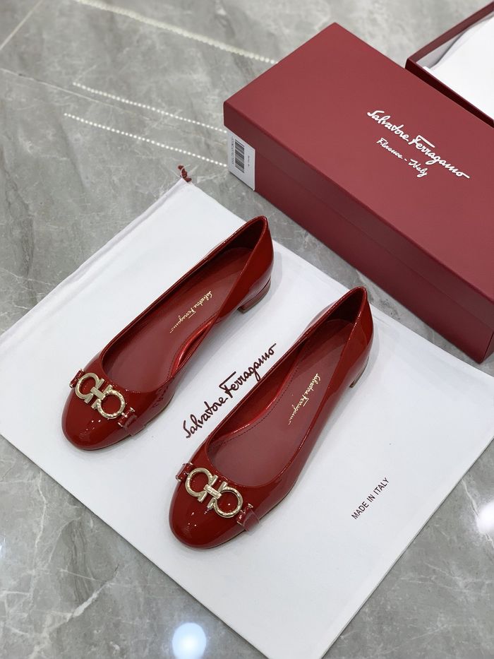 Ferragamo shoes FR00002 Heel 1CM