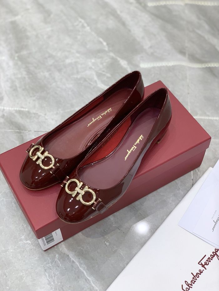 Ferragamo shoes FR00005 Heel 1CM