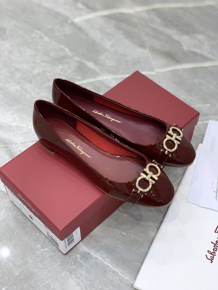 Ferragamo shoes FR00005 Heel 1CM