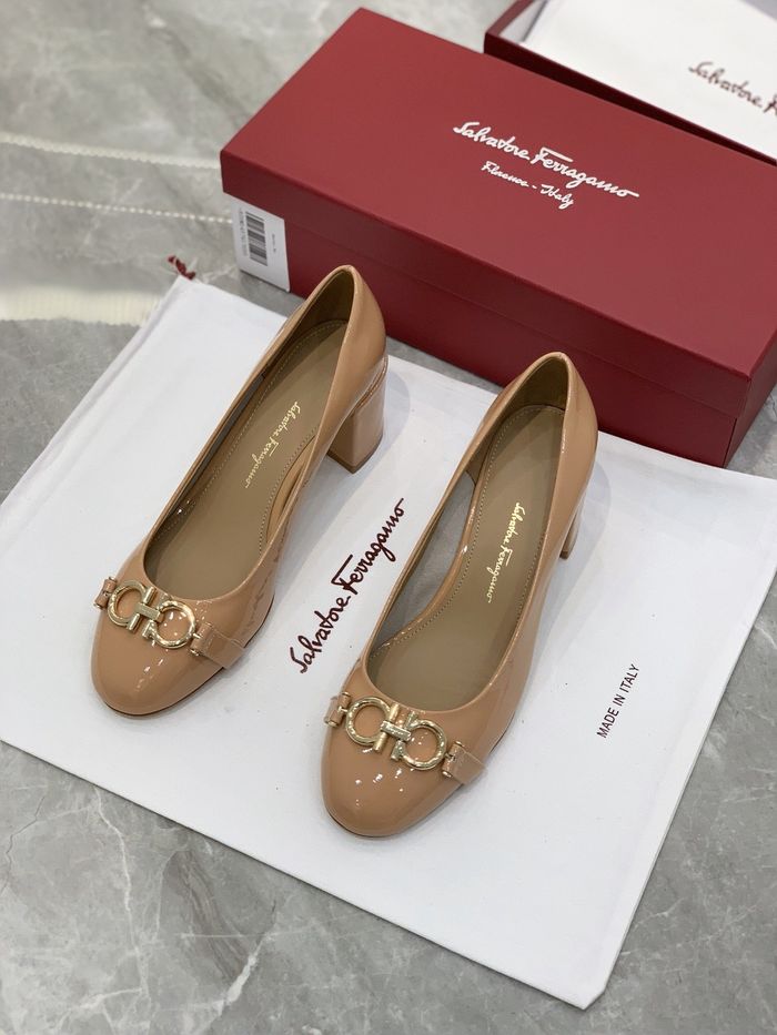 Ferragamo shoes FR00008 Heel 5.5CM