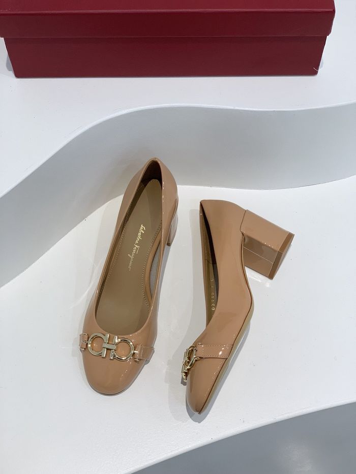 Ferragamo shoes FR00008 Heel 5.5CM