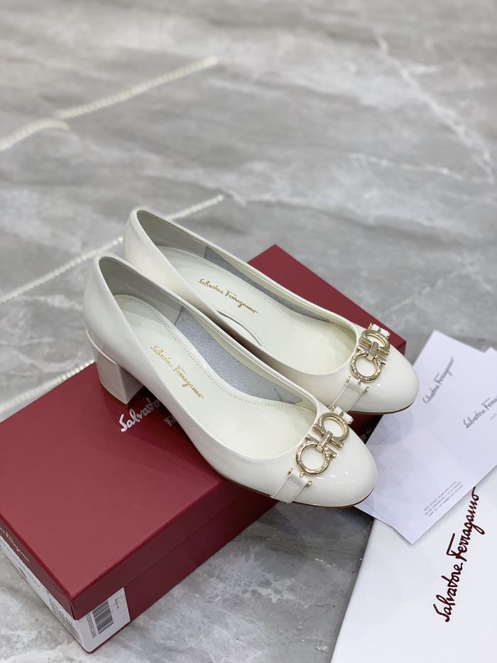 Ferragamo shoes FR00010 Heel 5.5CM