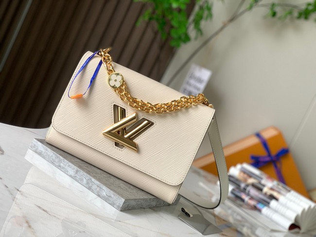 Louis Vuitton TWIST MM M59627 cream