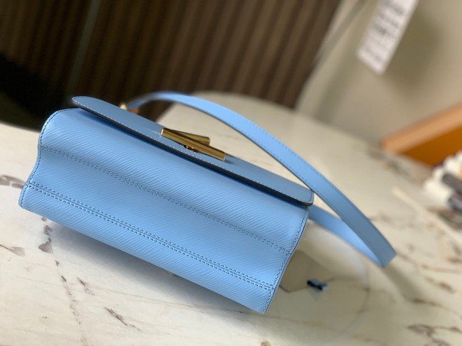 Louis Vuitton TWIST MM M59627 light blue