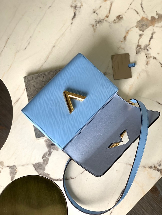 Louis Vuitton TWIST MM M59627 light blue