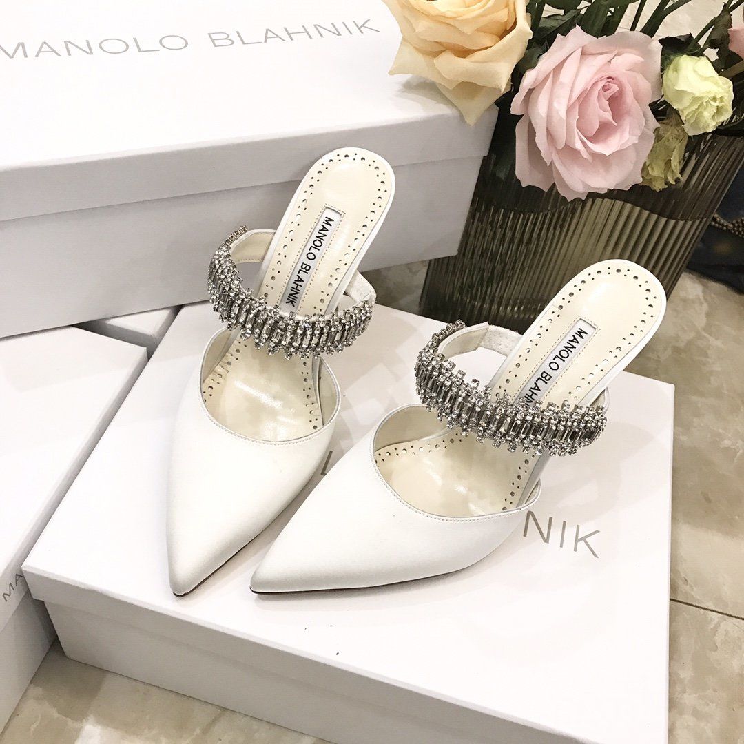 Manolo Blahnik shoes MBX00015 Heel 9CM