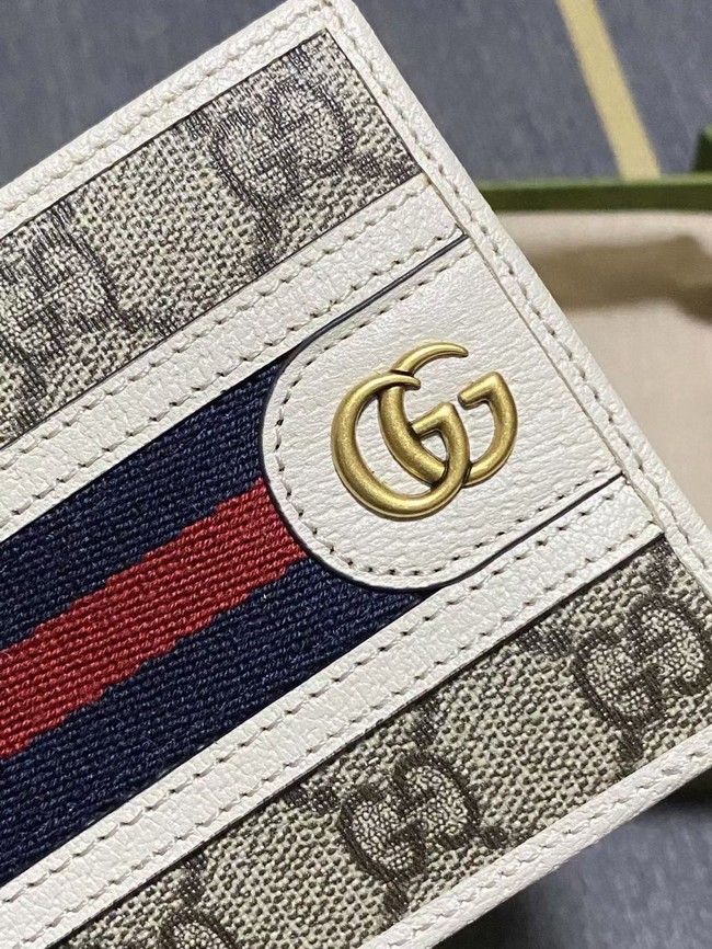 Gucci Ophidia GG wallet 597606 white