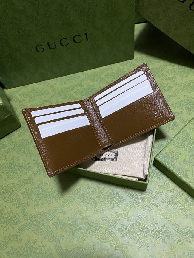 Gucci Ophidia GG wallet 671652 brown