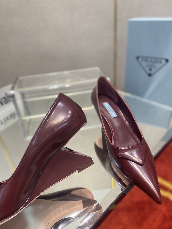 Prada shoes PDX00048 Heel 4.5CM