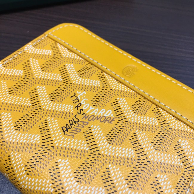 Goyard Card case G9982 yellow