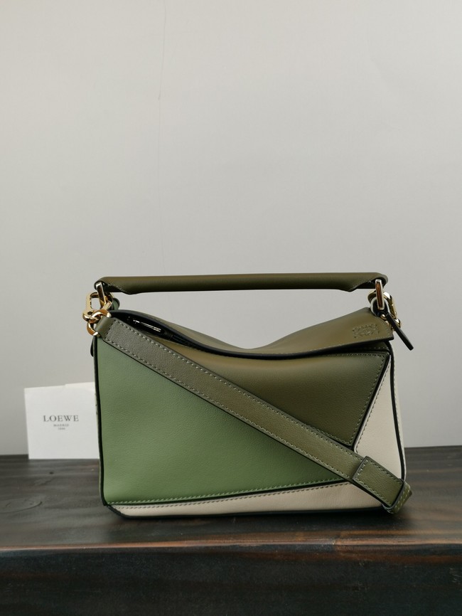 Loewe Puzzle Bag Original Leather 61840 green