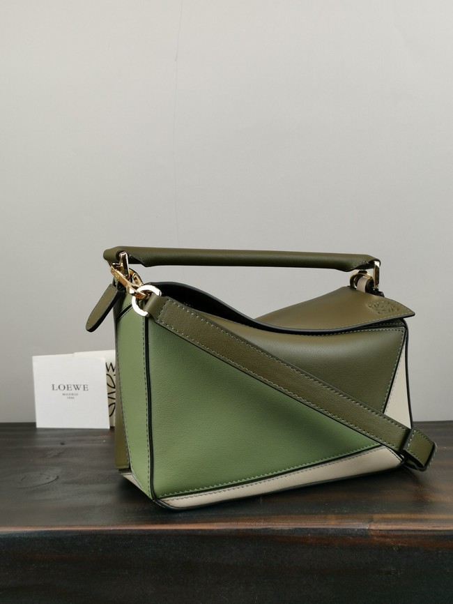 Loewe Puzzle Bag Original Leather 61840 green