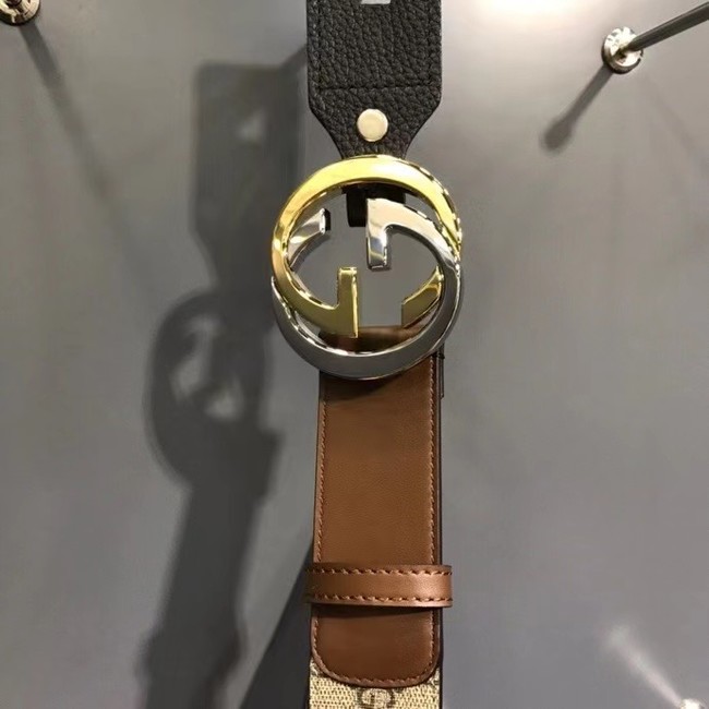 Gucci Belt with leather 625855 Brown