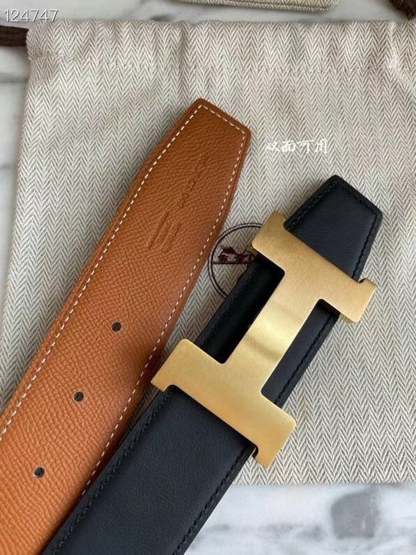 Hermes original belt buckle & Reversible leather strap 38 mm H06770